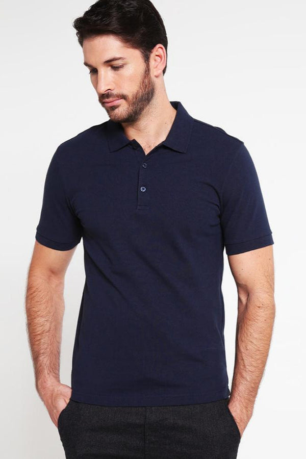 Men's Trend Short Sleeve Minor Fault Polo Shirt