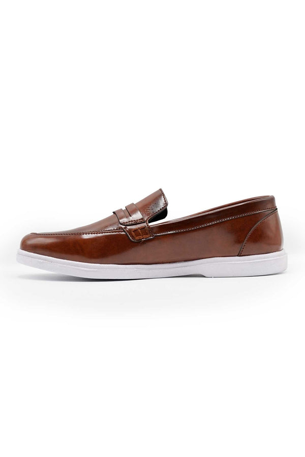 Alba Soft Men's Polished Penny Loafers
