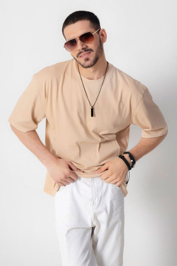 Men's Oversized Basic Minor Fault Tee Shirt