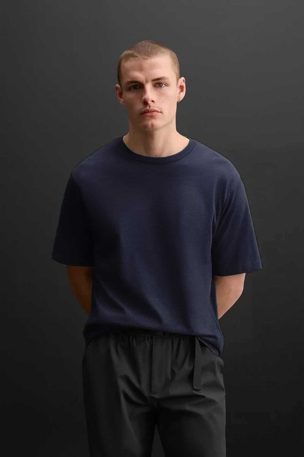 Usquared Men's Drop Shoulder Oversized Tee Shirt