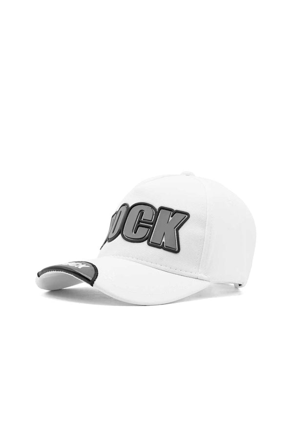 Men's Rock Rubber Badge P-Cap