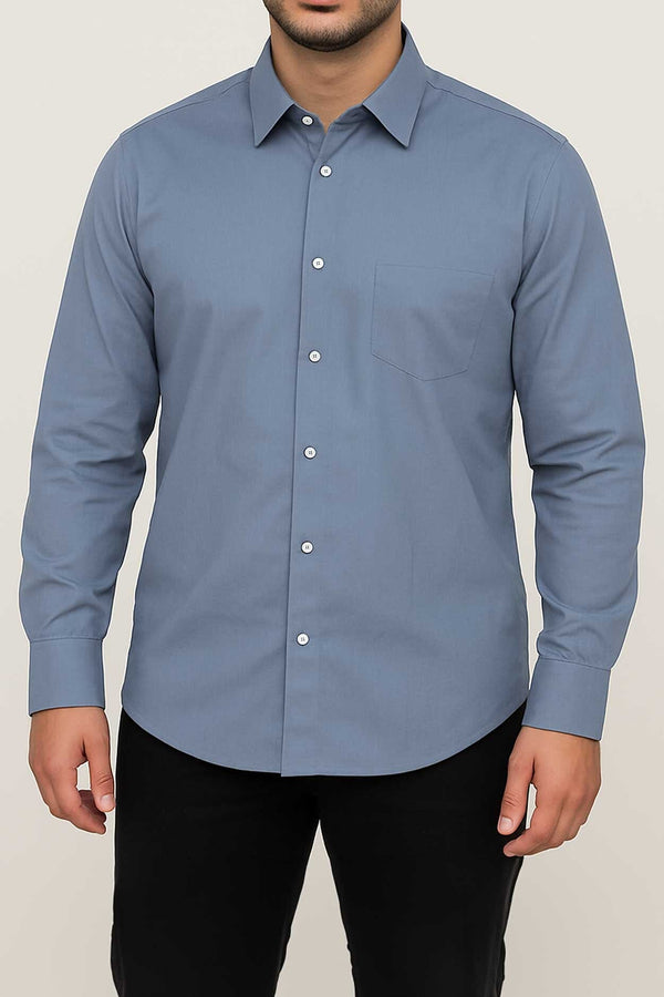 Eternity Men's Classic Fit Semi Formal Shirt
