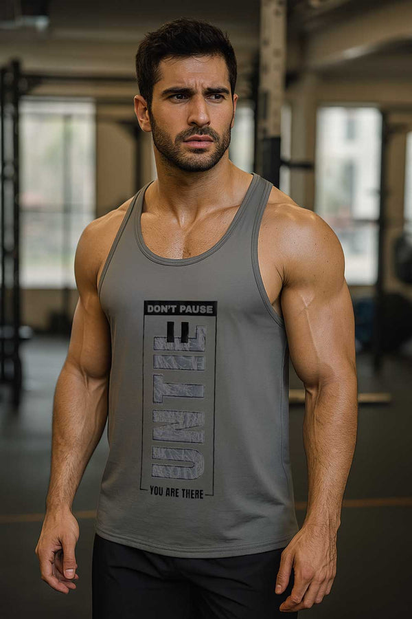 Polo Republica Men's Don't Pause Activewear Tank Top