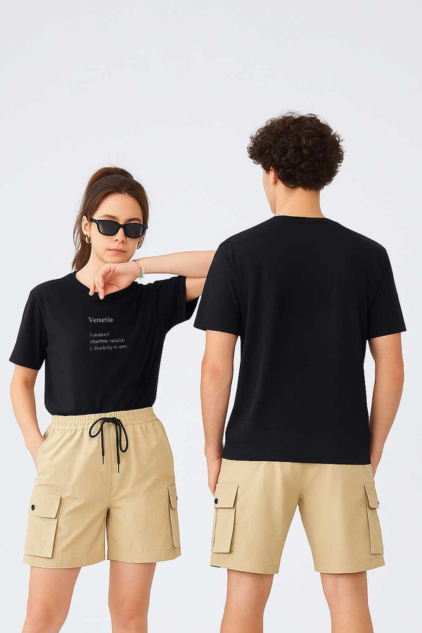 Unisex Versatile Printed Tee Shirt