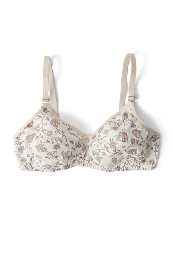 Women's Floral Basic Cotton Bra
