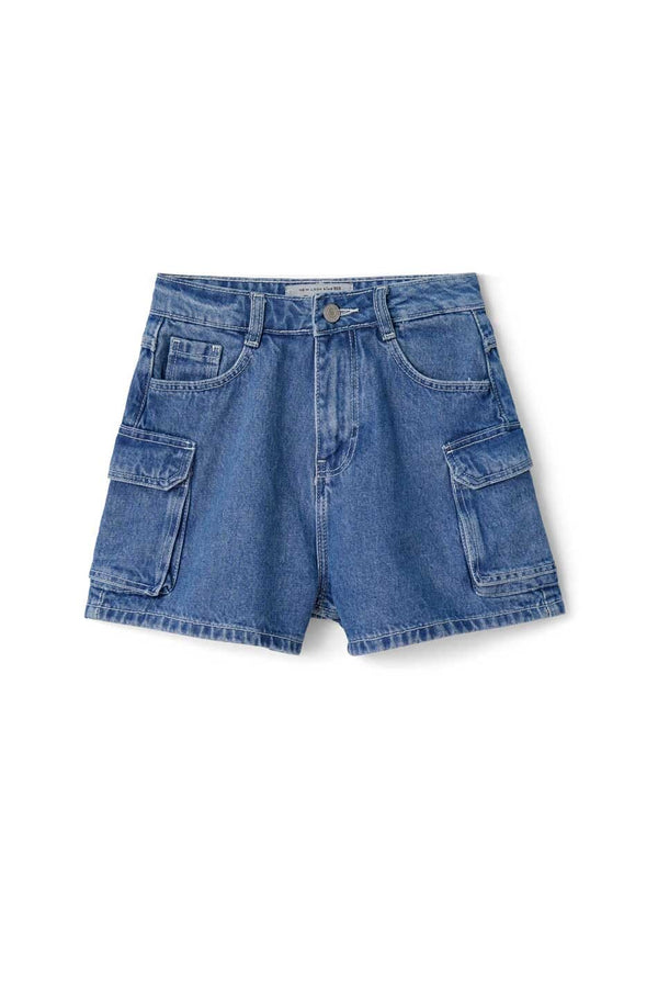 DNM Boy's Cargo Denim Shorts