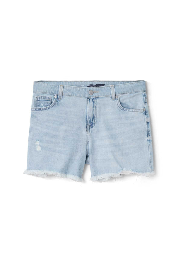 Cut Label Girl's Distressed Minor Fault Denim Shorts
