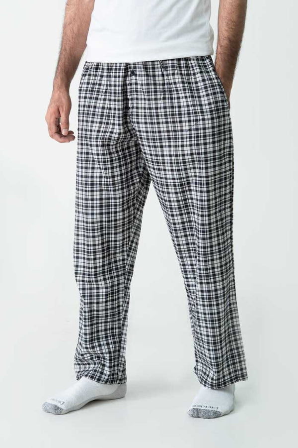 Men's Plaid Premium Loungewear Trousers