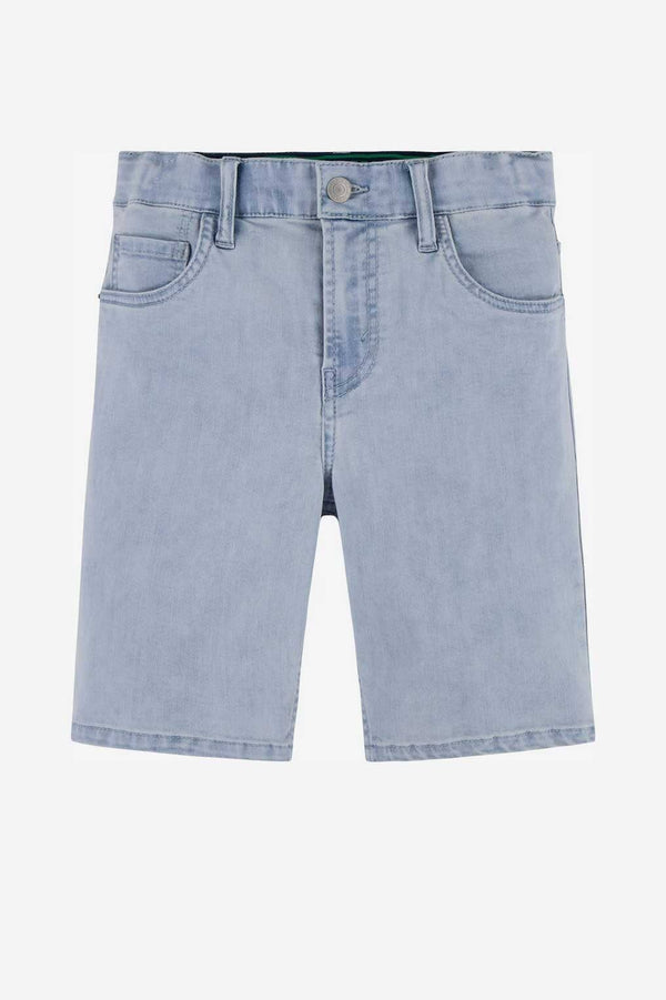 LVS Boy's Acid Wash Denim Shorts
