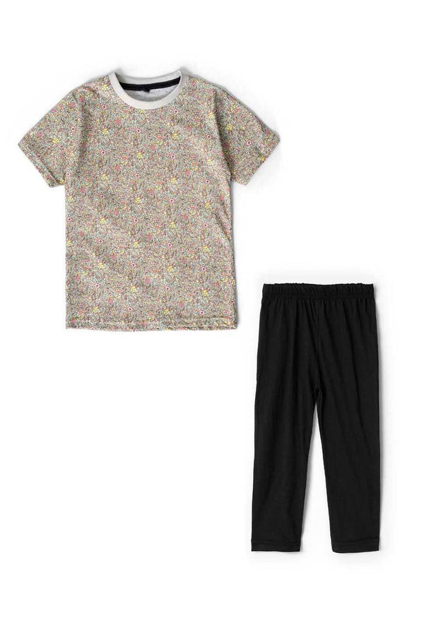 Girl's Floral Premium Twin Set