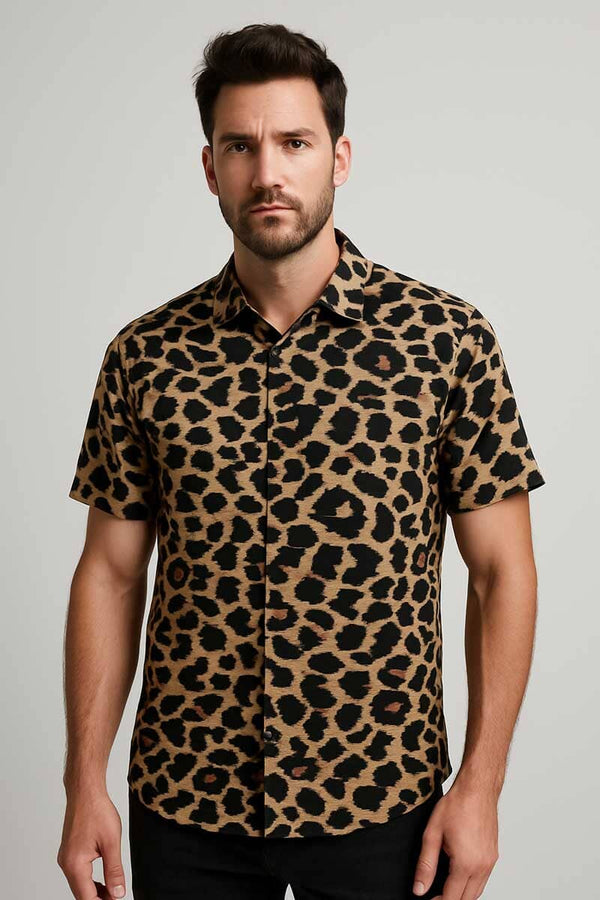 Gravity Men's Tiger Casual Shirt