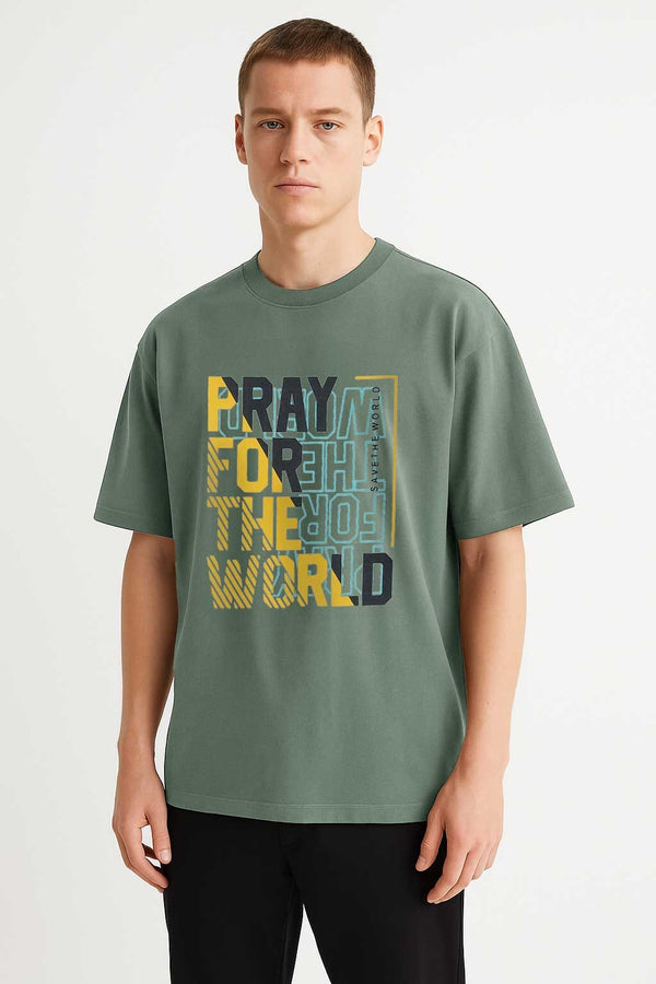 L7 Men's Pray For The World Tee Shirt