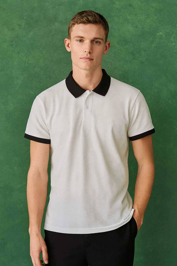 Polo Republica Men's Contrast Polo Shirt